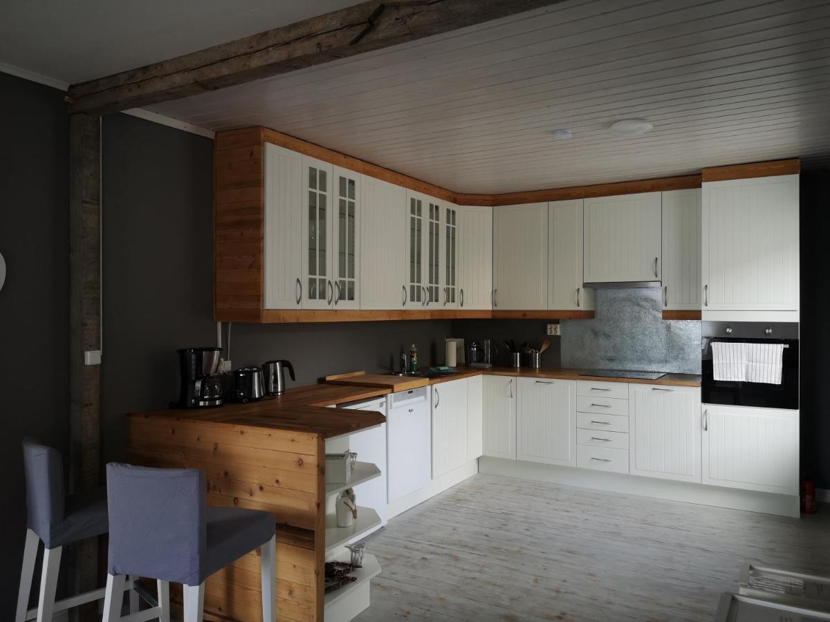 Old School Pa Eidslandet - Exclusive Apartment 외부 사진